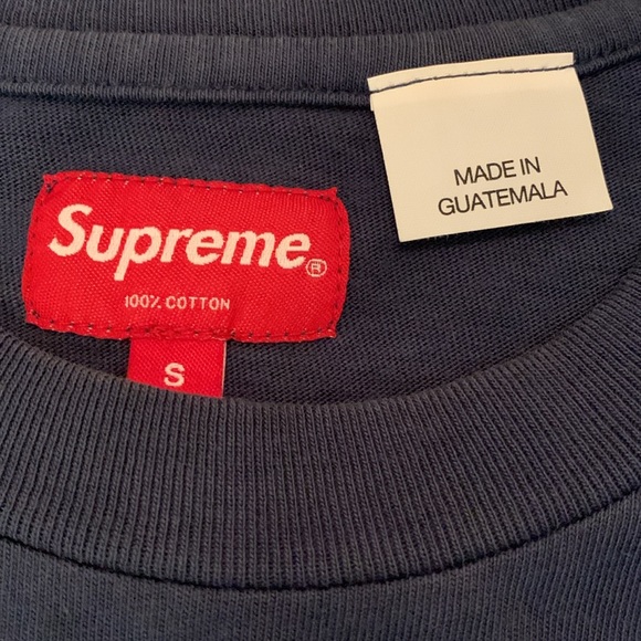 Supreme Washed Handstyle S/S Top - Picture 4 of 5